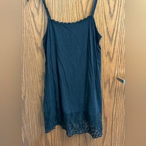 Matilda Jane Shirt Extender Tank Top Black